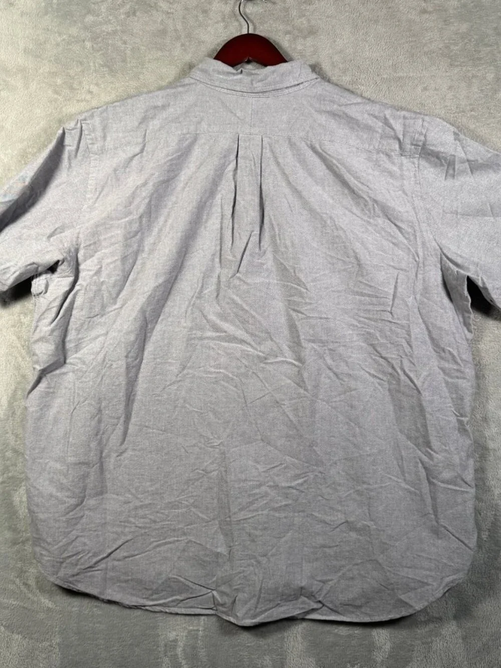 Polo Ralph Lauren Shirt Mens 3XB 3XL Big Blue Oxford Short Sleeve Navy $130
